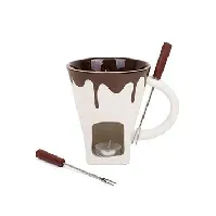 Bilde av Chocolate Fondue Mug (2 Forks, 1 Candle) - Gadgets