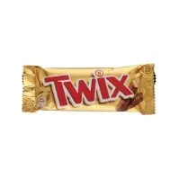 Bilde av Chokoladebar Twix, 50 g, pakke a 32 stk. Søtsaker og Sjokolade - Søtsaker, snacks og sjokolade - Sukkertøy