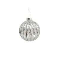 Bilde av Christmas_To Glass Ornaments. Silver. 10 Cm. 2 Pcs Belysning - Annen belysning - Julebelysning
