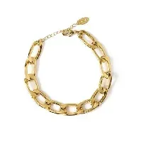 Bilde av Chunky Chain Bracelet Gold - Accessories