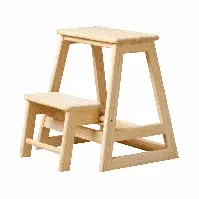 Bilde av Cinas - Skala stepladder and stool, 2 steps - Bamboo (5169003) - Hjemme og kjøkken