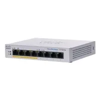 Bilde av Cisco Business 110 Series 110-8PP-D - Switch - ikke-styrt - 4 x 10/100/1000 (PoE) + 4 x 10/100/1000 - stasjonær, rackmonterbar, veggmonterbar - PoE (32 W) - DC-strøm PC tilbehør - Nettverk - Switcher