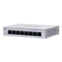 Bilde av Cisco Business 110 Series 110-8T-D - Switch - ikke administreret - 8 x 10/100/1000 - desktop, væg-monterbar - DC strøm PC tilbehør - Nettverk - Switcher