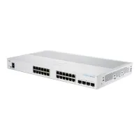Bilde av Cisco Business 250 Series CBS250-24T-4G - Switch - L3 - smart - 24 x 10/100/1000 + 4 x Gigabit SFP - rackmonterbar PC tilbehør - Nettverk - Switcher