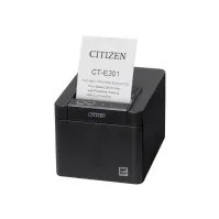 Bilde av Citizen CT-E301 - Kvitteringsskriver - tofarget (monokrom) - direktetermisk - Rull (7,95 cm), Rull (5,75 cm) - 203 dpi - inntil 250 mm/sek - USB 2.0 - kutter - svart Skrivere & Scannere - Andre kontormaskiner - Matrix & Etikettskriver