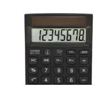 Bilde av Citizen ECC-210, Desktop, Grunnleggende, 8 sifre, 1 linjer, Solar, Sort Kontormaskiner - Kalkulatorer - Kalkulator