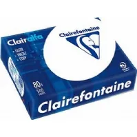 Bilde av Clairefontaine A4 80g 500 sht, 80 g/m², Hvit, 20 - 80%, 15 - 35 °C, 0 - 40 °C, 20 - 80% Papir & Emballasje - Hvitt papir - Hvitt A4