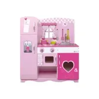 Bilde av Classic World Pink Træ legekøkken til børn Leker - Rollespill - Leke kjøkken og mat