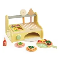 Bilde av Classic World Pizza Ovn med tilbehør - Træ legemad Leker - Rollespill - Leke kjøkken og mat
