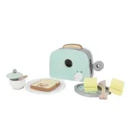 Bilde av Classic World Toaster sæt med tilbehør - Træ legetøj Leker - Rollespill - Leke kjøkken og mat