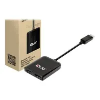 Bilde av Club 3D CSV-7200H - Video adapter - DisplayPort hann til HDMI hunn - 20 cm - støtte for 4K 60 Hz (3840 x 2160) PC tilbehør - KVM og brytere - Switcher