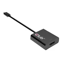 Bilde av Club 3D USB 3.1 Type C to HDMI 2.0 UHD 4K Active Adapter - Ekstern videoadapter - USB-C 3.1 - HDMI PC-Komponenter - Skjermkort & Tilbehør - USB skjermkort