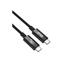 Bilde av Club 3D - USB-kabel - 24 pin USB-C (hann) til 24 pin USB-C (hann) - USB4 Gen2x2 - 48 V - 5 A - 2 m - toretnings, 4K 60Hz støtte, up to 240W power delivery support, extended power range (EPR) PC tilbehør - Kabler og adaptere - Datakabler