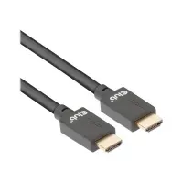 Bilde av Club 3D - Ultra High Speed - HDMI-kabel - HDMI hann til HDMI hann - 5 m - svart - 4K 120 Hz støtte, 8K 60Hz støtte PC tilbehør - Kabler og adaptere - Videokabler og adaptere