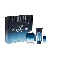 Bilde av Coach - Blue EDT 100 ml + EDT 15 ml + Shower Gel 100 ml - Giftset - Skjønnhet