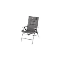 Bilde av Coleman 5 Position Padded Recliner Chair, 120 kg, Campingstol, 4 ben, 5 kg, Grå Utendørs - Camping - Borde/Stoler