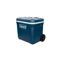 Bilde av Coleman 50QT Xtreme™ Wheeled Cooler, Blå, Plast, Polyuretan (PU), Sort, 47 l, 113 kg Utendørs - Outdoor Utstyr - Kjøleboks