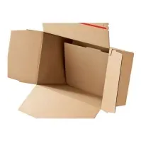 Bilde av ColomPac CP 141 - Forsendelsesboks - størrelse A5 - 23.8 cm x 17 cm x 13 cm - selvklebende - brun - pakke av 10 Papir & Emballasje - Emballasje - Post- og Plakattesker