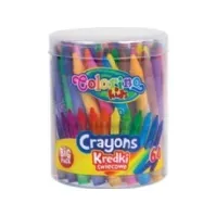 Bilde av Colorino Wax crayons 64 colors - WIKR-910586 Skriveredskaper - Blyanter & stifter - Blyanter