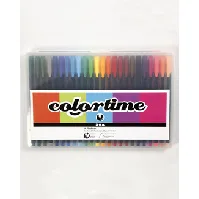 Bilde av Colortime fineliner tusj mixede farger 24-pk Strikking, pynt, garn og strikkeoppskrifter