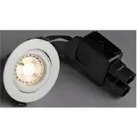 Bilde av Comfort Quick Outdoor LED-downlight GU10 Hvid 3000K, 470 lm, 5,8W, 36° spredning, tilt 30°. Hulmål Ø85mm. IP23 PROFESSIONEL Utendørs lamper
