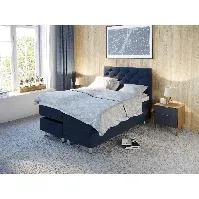 Bilde av Comfort regulerbar seng 140x200 - mørk blå