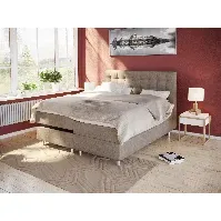 Bilde av Comfort regulerbar seng 180x200 - beige