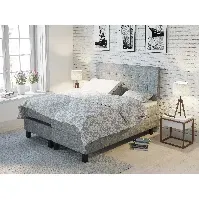 Bilde av Comfort regulerbar seng 180x200 - lys grå