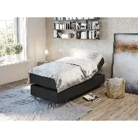 Bilde av Comfort regulerbar seng 90x200 - antrasitt