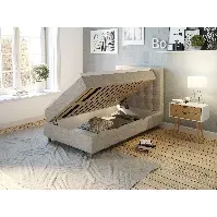 Bilde av Comfort seng med oppbevaring 120x200 - sand