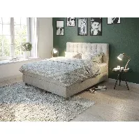 Bilde av Comfort seng med oppbevaring 180x210 - sand