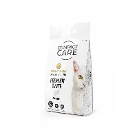 Bilde av Compact Care Premium White Unscented 10 kg Katt - Kattesand