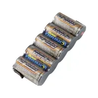 Bilde av Conrad energy Modelbyggeri-batteripakke (NiMH) 6 V 3700 mAh Stick Med loddefane Radiostyrt - RC - Elektronikk - Batterier og ladeteknologi
