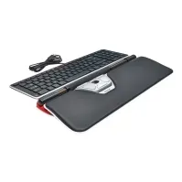 Bilde av Contour RollerMouse Red Plus - Sentral pekeenhet - ergonomisk - 6 knapper - kablet - USB - med Balance Keyboard Wired PC tilbehør - Mus og tastatur - Mus & Pekeenheter