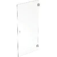 Bilde av Contura Shower Showerama Art dusjdør, 70x200 cm, klart glass, aluminium profil Baderom > Dusjen