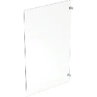 Bilde av Contura Shower Showerama Art dusjvegg, 110x200 cm, klart glass, aluminium profil Baderom > Dusjen