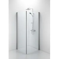 Bilde av Contura Shower Space dusjdør, 77 cm, klart glass, aluminium profil Baderom > Dusjen