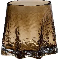Bilde av Cooee Design Gry lysholder large 17 cm, cognac Lysestaker