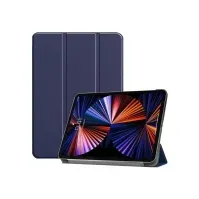 Bilde av CoreParts - Lommebok for nettbrett - tri-fold caster - mørk blå - for Apple 12.9-inch iPad Pro Wi-Fi (5. generasjon) PC & Nettbrett - Nettbrett tilbehør - Deksel & vesker