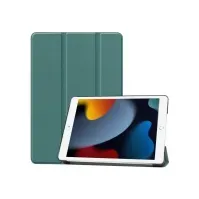Bilde av CoreParts - Lommebok for nettbrett - tri-fold caster, with auto-wake function - mørk grønn - 10.2 - for Apple 10.2-inch iPad (7. generasjon, 8. generasjon, 9. generasjon) PC & Nettbrett - Nettbrett tilbehør - Deksel & vesker