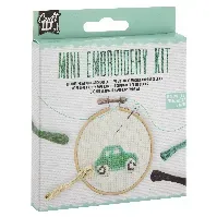 Bilde av Craft ID - Mini embroidery kit - Car (CR1712) - Leker