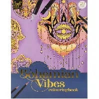 Bilde av Craft Sensations - Colouring book A4 - Bohemian Vibes - Leker