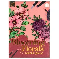 Bilde av Craft Sensations - Colouring book A4 - Florals (CR5008/GE) - Leker