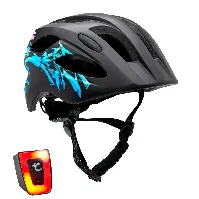 Bilde av Crazy Safety - Grafitti Bicycle Helmet - Black/Blue (160101-06-01) - Leker