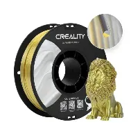 Bilde av Creality Creality Creality CR-PLA Silk - 1.75mm - 1kg Gull/Sølv PLA-filament,3D skrivarförbrukning