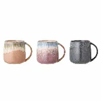 Bilde av Creative Collection - Set of 3 - Cloe Stoneware Mugs (82049300) - Hjemme og kjøkken