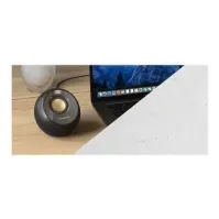 Bilde av Creative Pebble V2 - Høyttalere - for PC - 8 watt (Total) - svart PC & Nettbrett - PC tilbehør - PC høyttalere