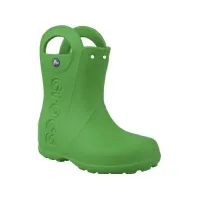 Bilde av Crocs barnesko Håndtak regnstøvel grønn størrelse 34-35 (12803) Utendørs - Vesker & Koffert - Vesker til barn
