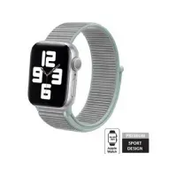 Bilde av Crong Nylon - Pasek sportowy do Apple Watch 38/40/41 mm (Pastel Grey) Tele & GPS - Mobilt tilbehør - Deksler og vesker