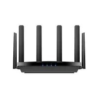 Bilde av Cudy P5, Wi-Fi 6 (802.11ax), Dobbelbånd (2.4 GHz / 5 GHz), Ethernet/bredbåndsforbindelse, 5G, Sort, Frittstående router PC tilbehør - Nettverk - Trådløse rutere og AP